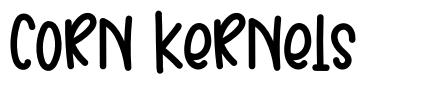 Corn Kernels font