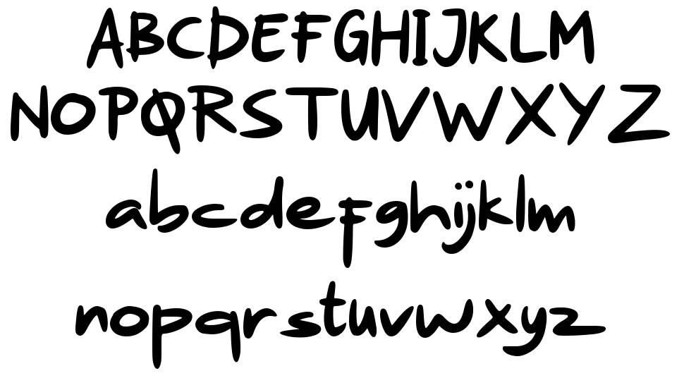 Cornetta font Örnekler