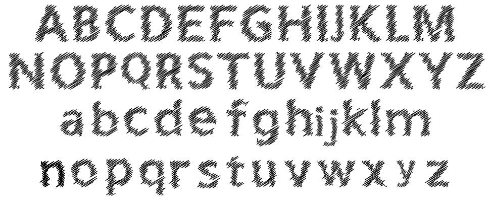 Corret font specimens