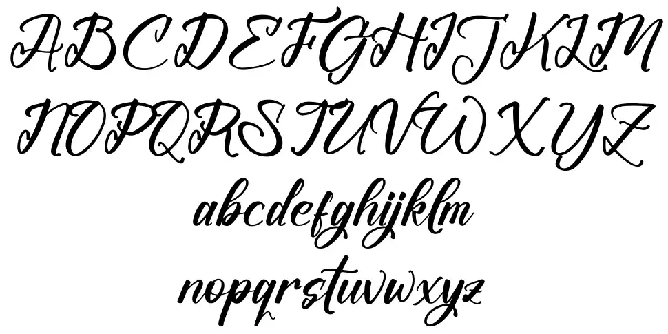 Cosmicfont specimens