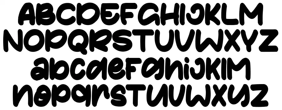 Cosmopolitan font Örnekler