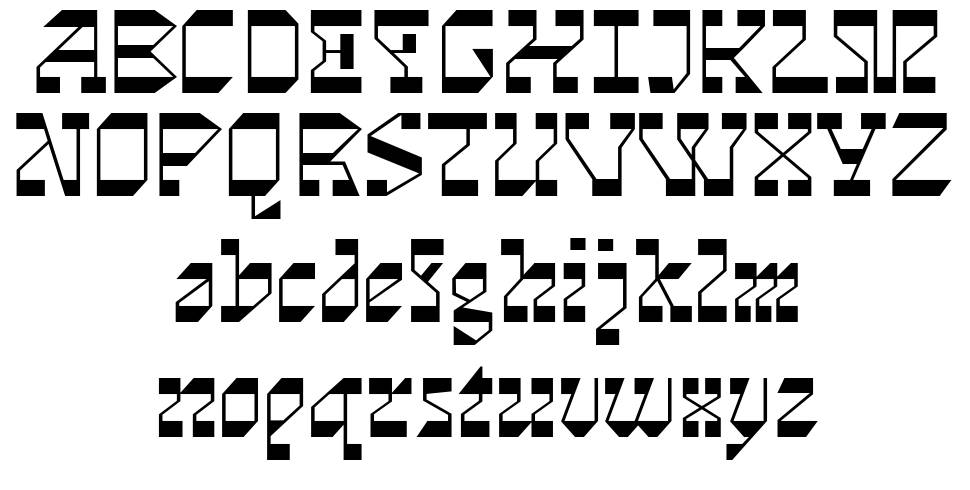 Cosmos Skrift font Örnekler