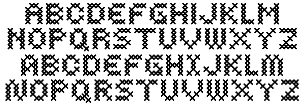 Costura Fonte por Rebellium