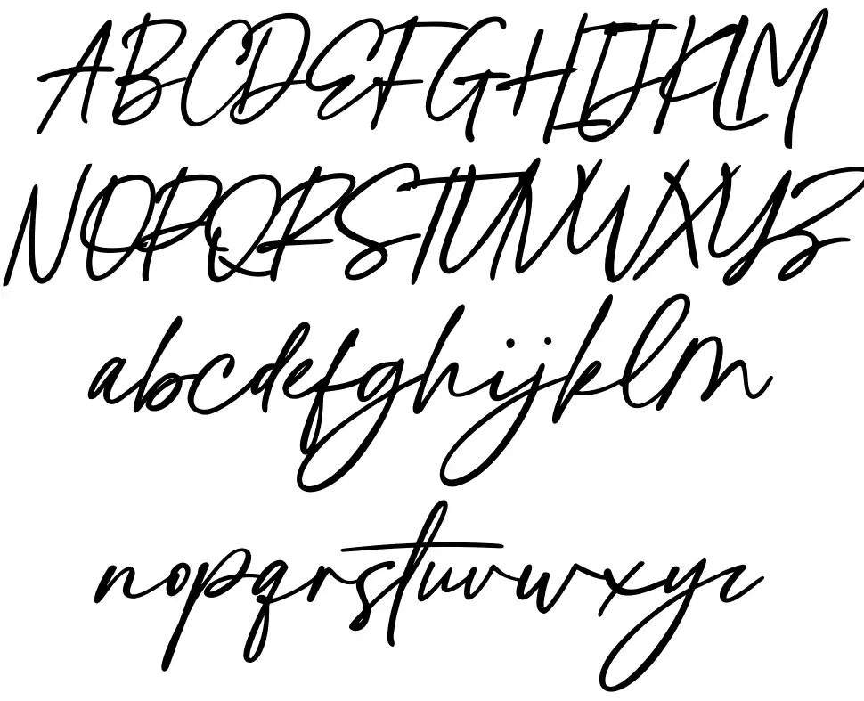 Costyle font Örnekler