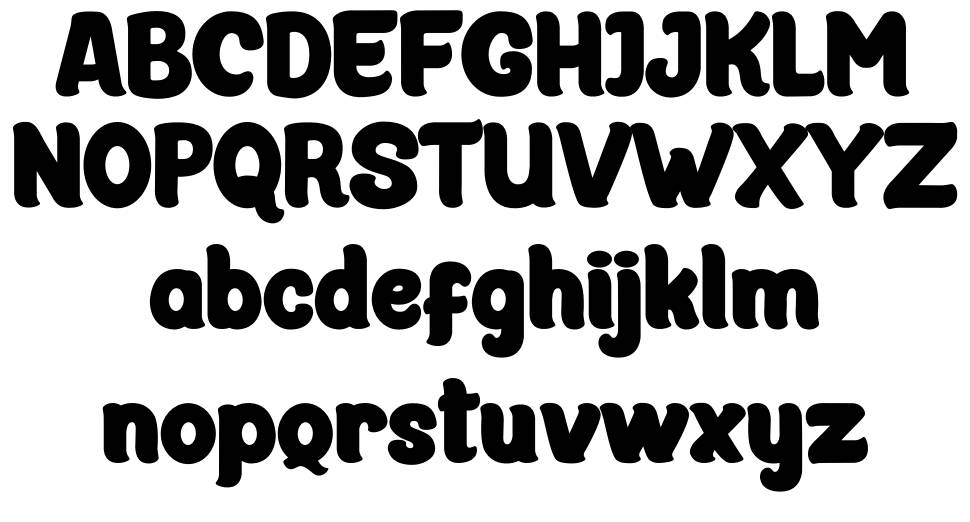 Cotane Beach font Örnekler