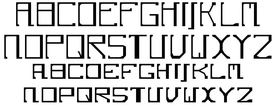 Cotono font Örnekler