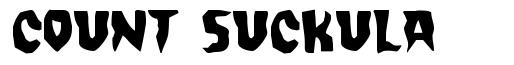 Count Suckula font