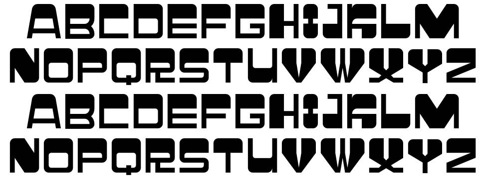 Coventry font specimens