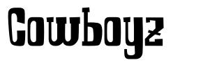 Cowboyz font