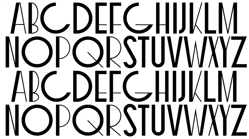 Coxxon font specimens