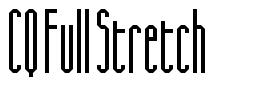 CQ Full Stretch шрифт