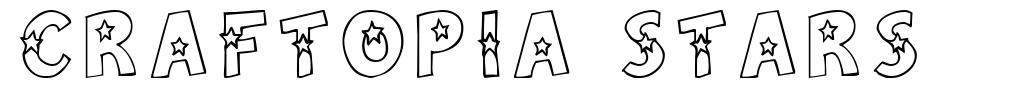 Craftopia Stars шрифт