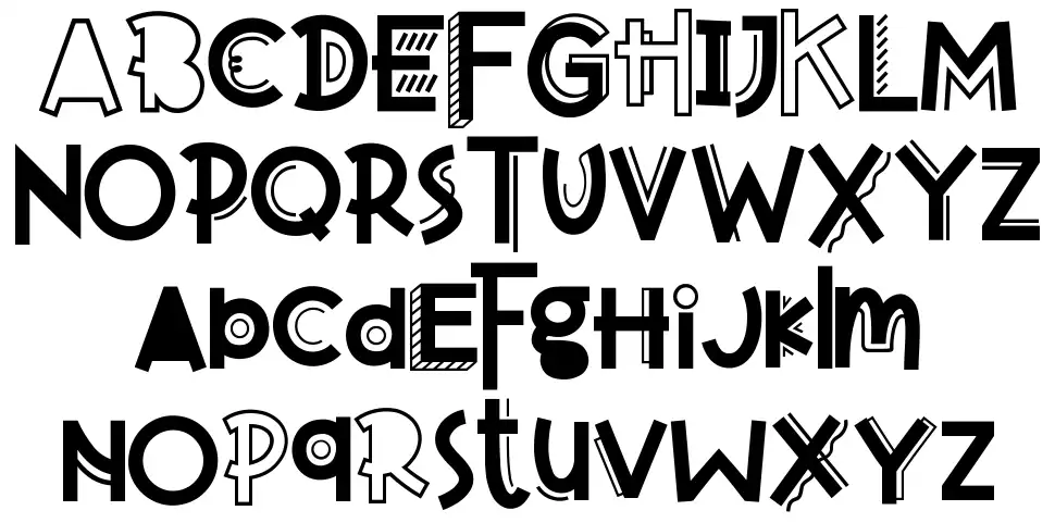 Crafts Storyfont specimens