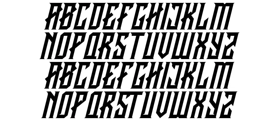 Crawler font Örnekler