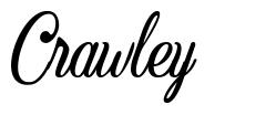 Crawley шрифт