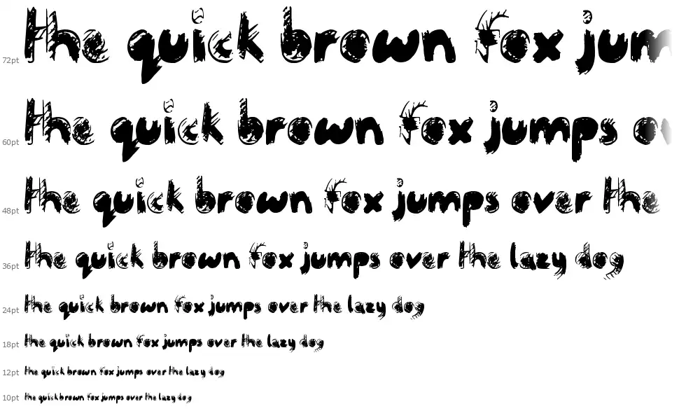 Crazy Horse font by Jonathan S. Harris FontRiver