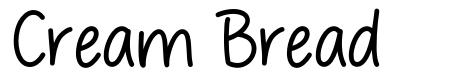Cream Bread 字形