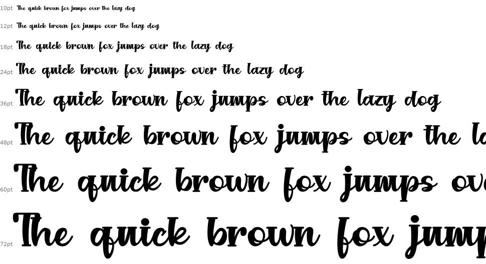 Creamy Delight font Waterfall