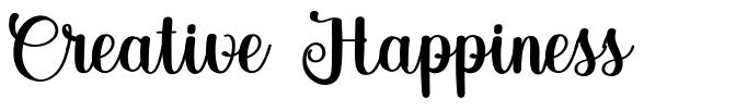 Creative Happiness font