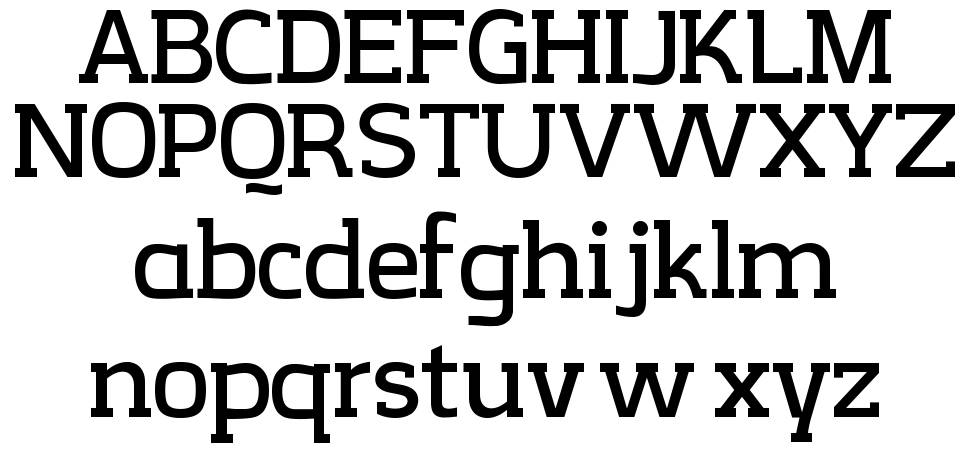 CreativZoo Serif font specimens