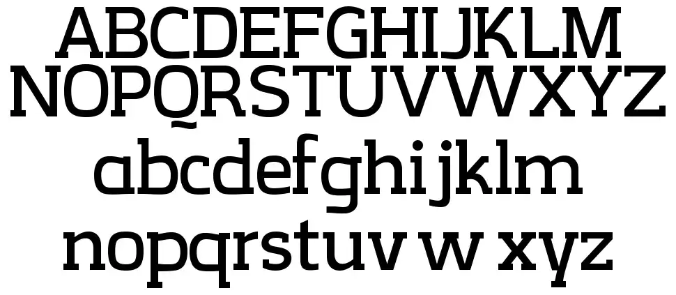 CreativZoo Serif font specimens