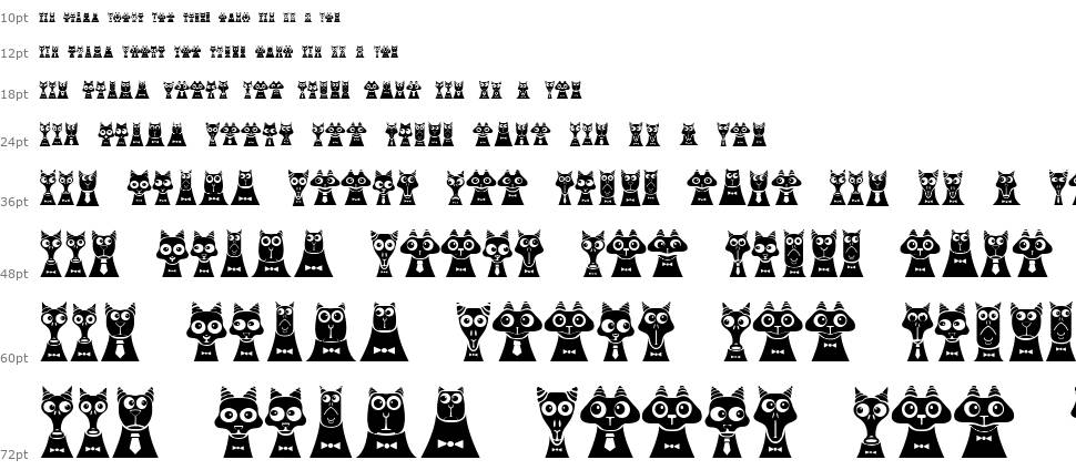 Creatures with Horns font Şelale
