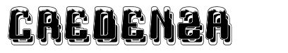 Credenza schriftart