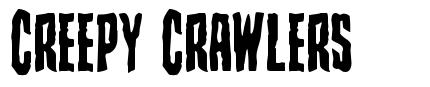 Creepy Crawlers písmo
