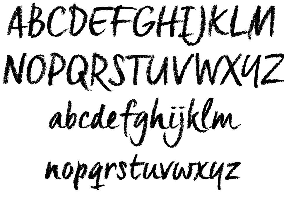 Creta font Örnekler