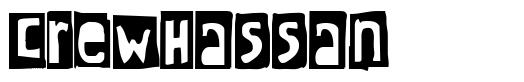 CrewHassan font