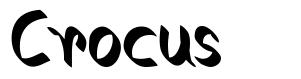 Crocus шрифт