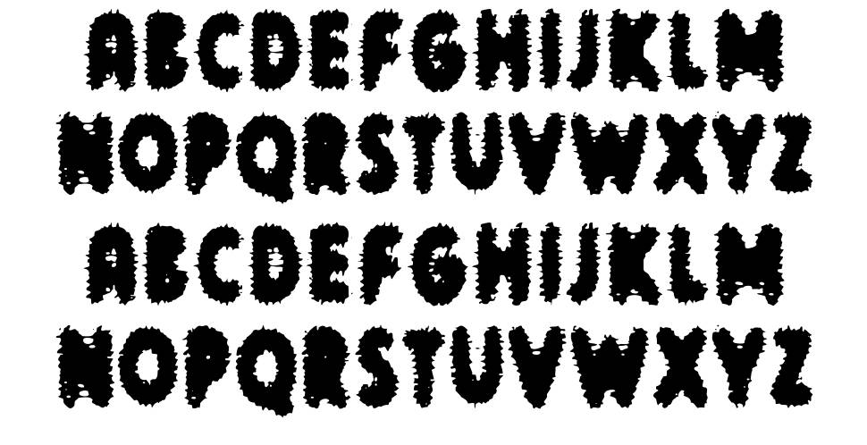 Cronenberg 字形 标本