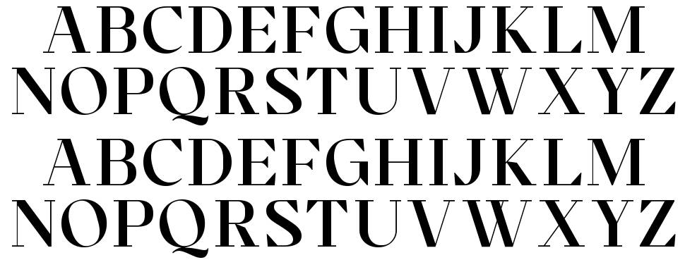 Cronisse font Örnekler
