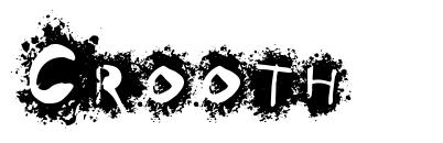 Crooth шрифт