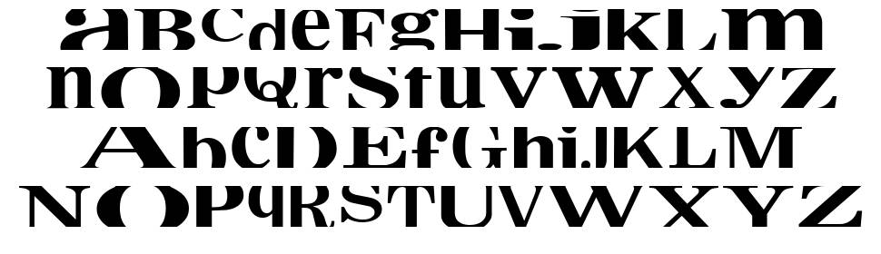 CropFont Xtra font Örnekler