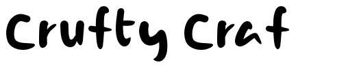 Crufty Craf font