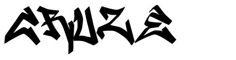 Cruze 2 font