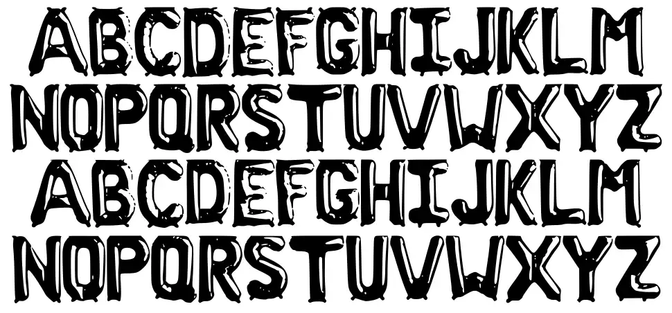 Cry Babyfont specimens