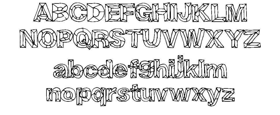 Crystal Breath font Örnekler