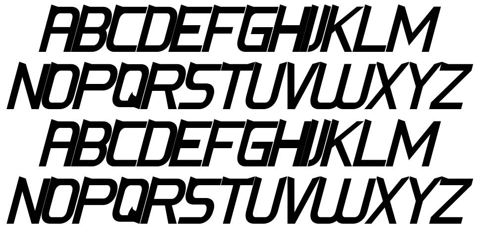 CS-Fox font specimens