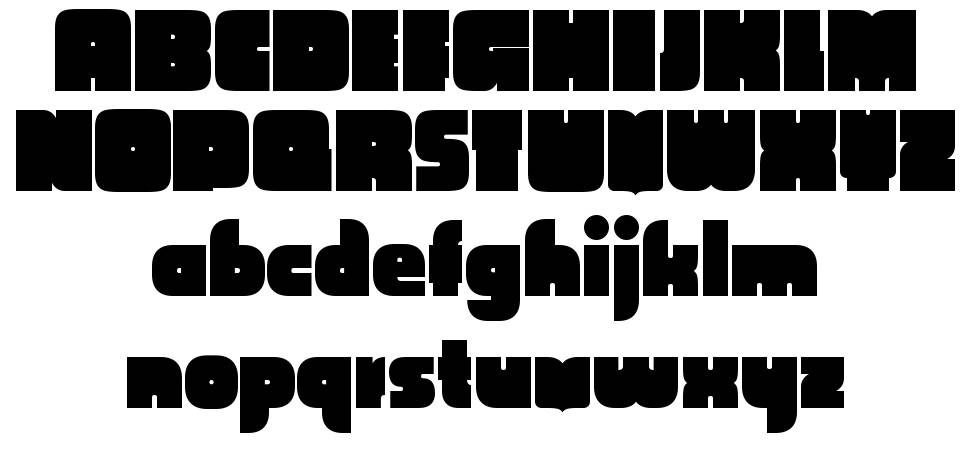 CubeFarm Latin 字形 标本