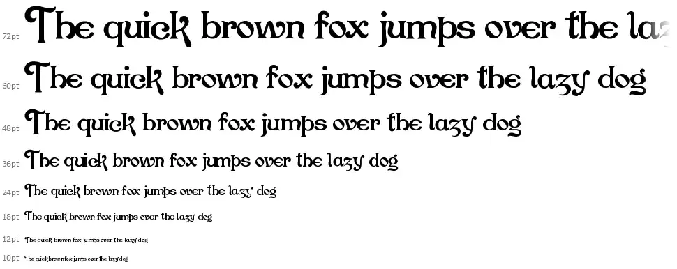 Culdee MS&Jfont waterfall