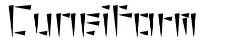 Cuneiform шрифт