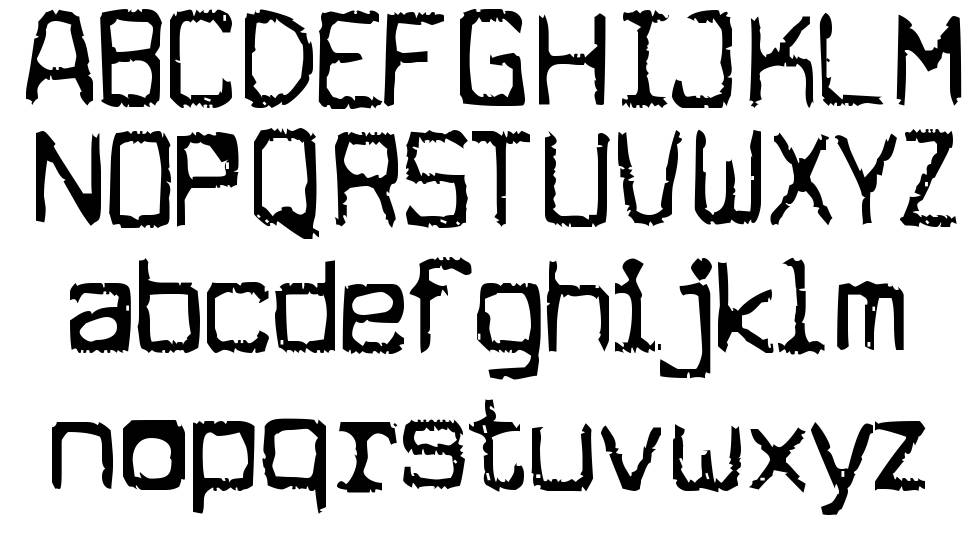 Cuomotype-Regular 字形 标本