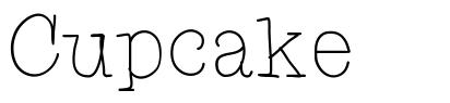 Cupcake font