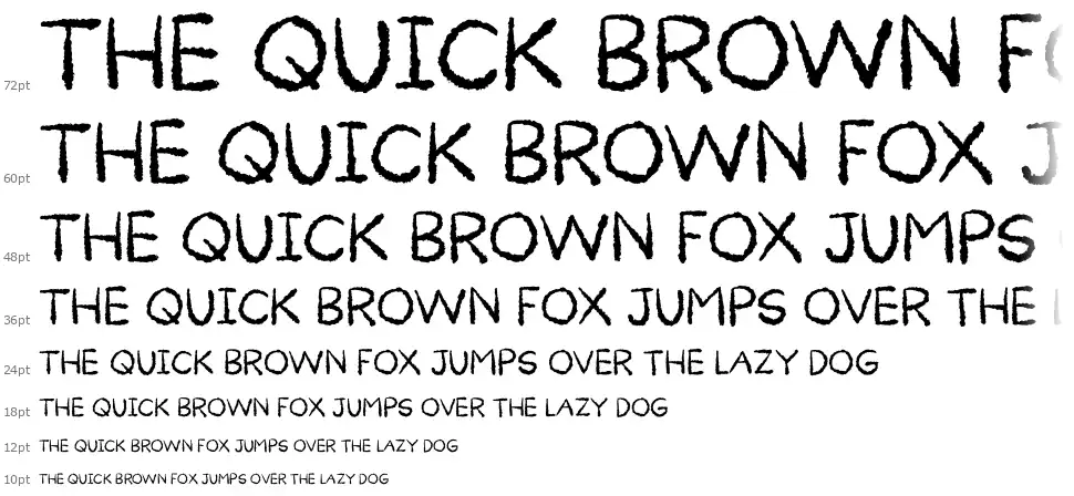 Curiousnessfont waterfall