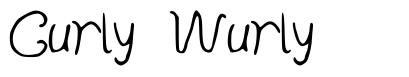 Curly Wurly font