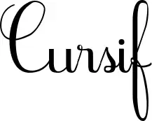 Cursif