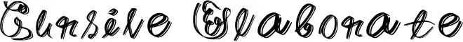 Cursive Elaborate