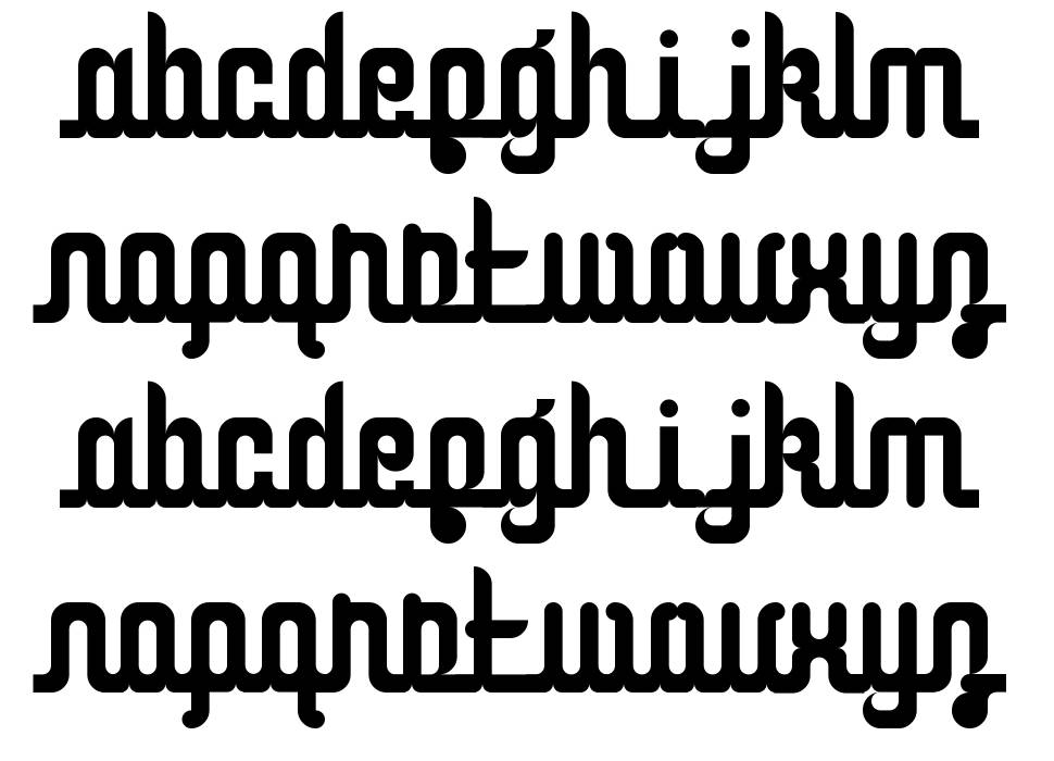 Curvaceous Script font specimens